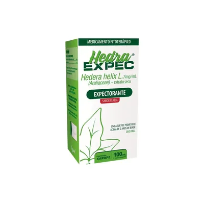 Hedra Expec Xarope Com 100Ml preço
